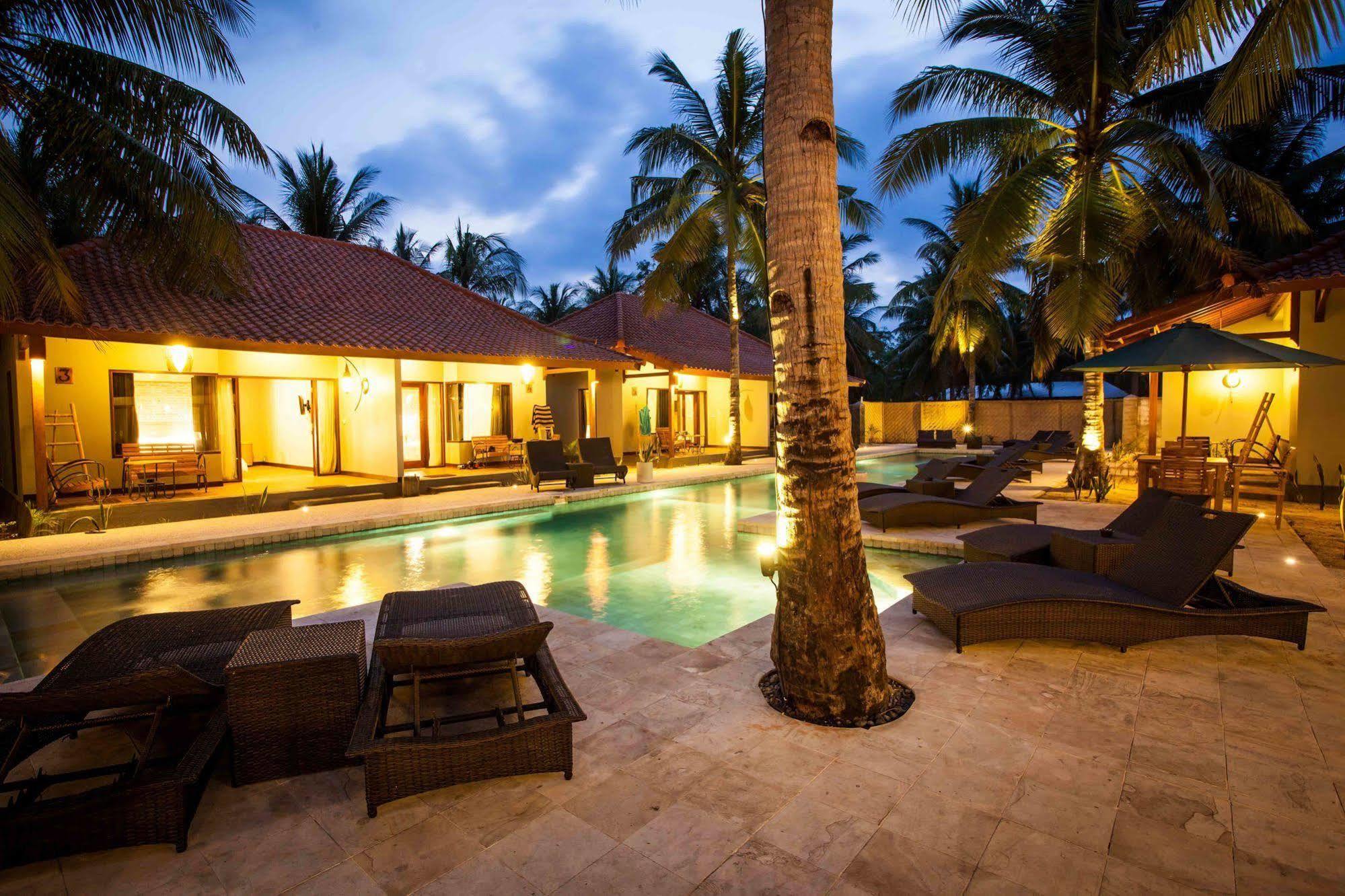 Belukar Villas Gili Trawangan Dış mekan fotoğraf