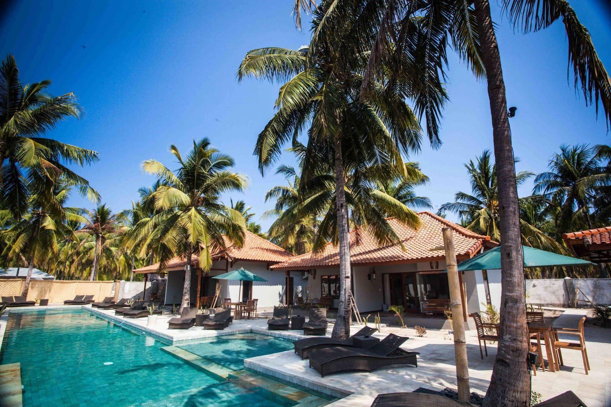 Belukar Villas Gili Trawangan Dış mekan fotoğraf